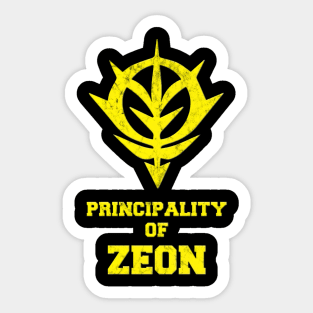 Principality of Zeon Sticker